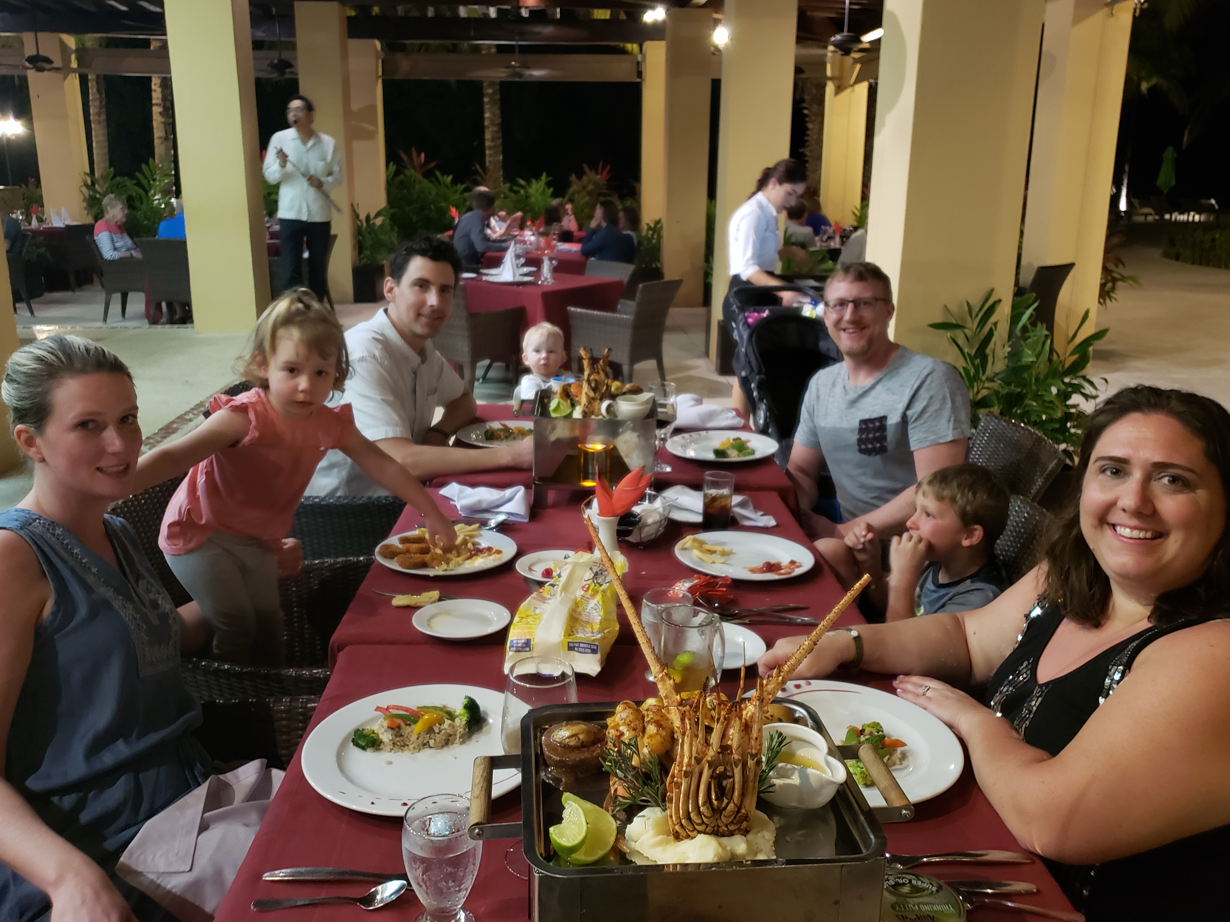 Lobster Dinner all-inclusive eco-resort