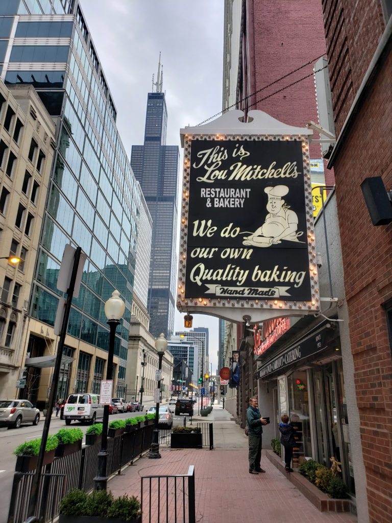 Willis Tower Diner Sign