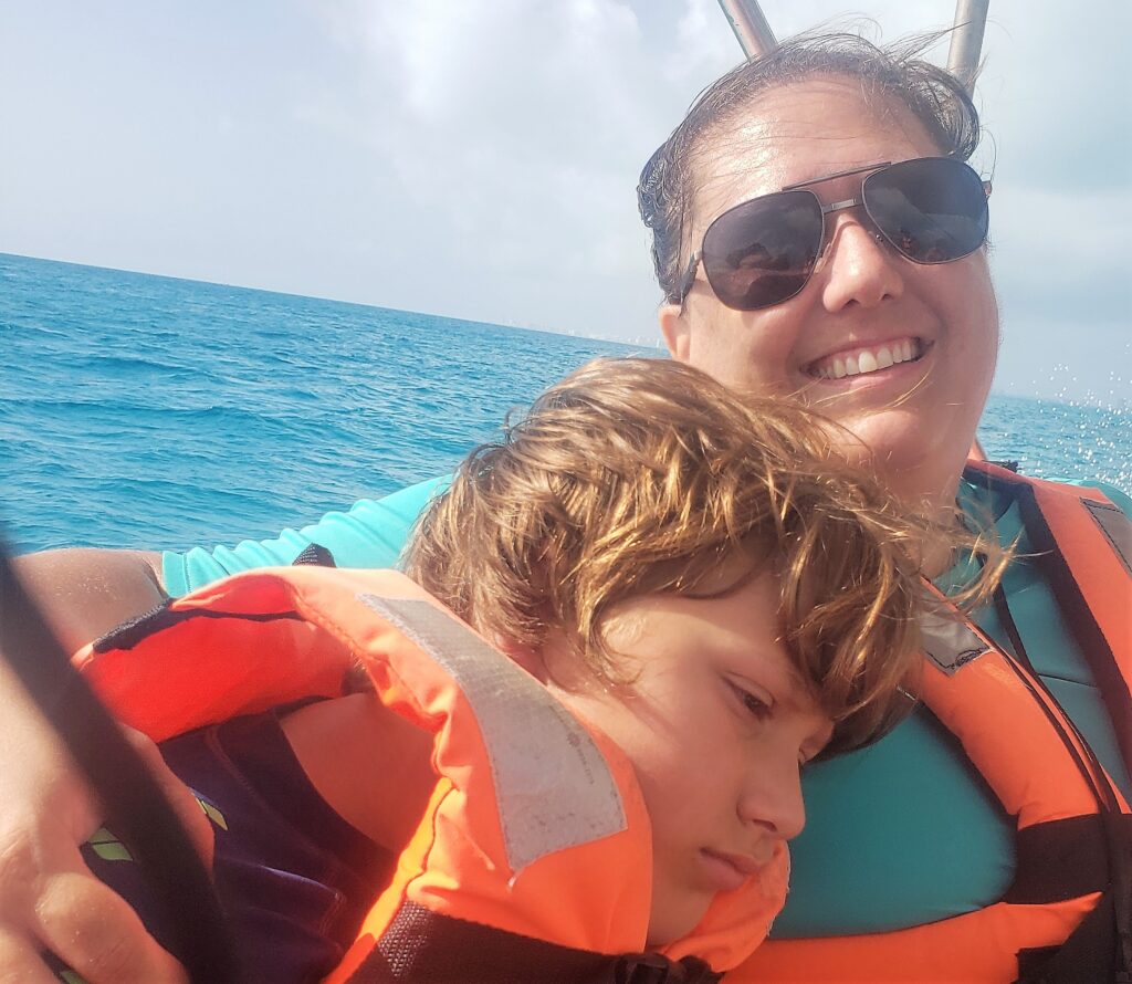 Pack Dramamaine for everyone on Isla Mujeres Whale Shark tours.