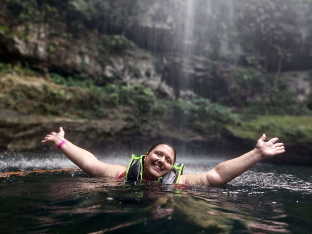 well fitting life jackets made this excursion after Chichen itza worth it