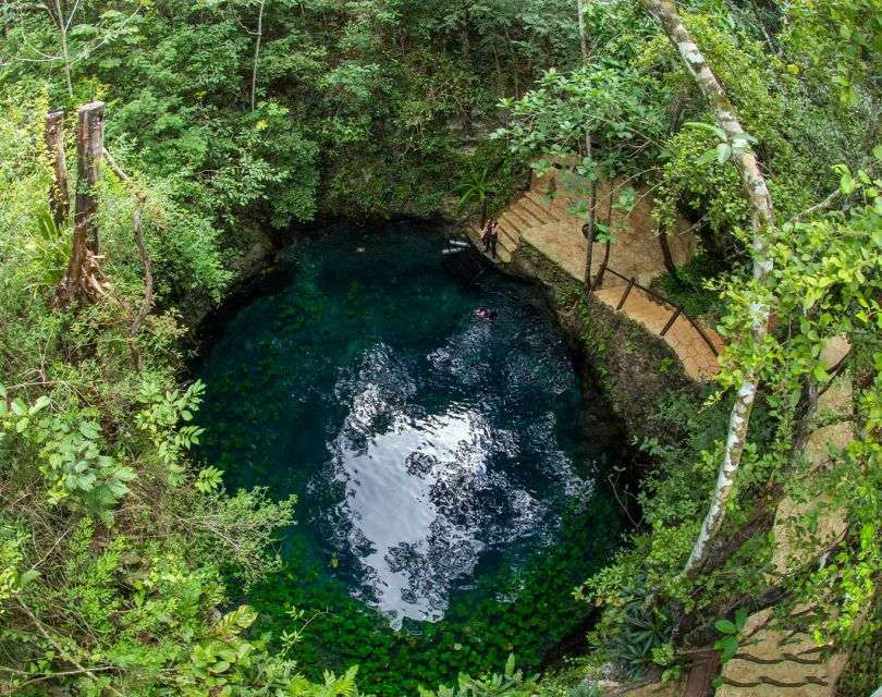 Cenote Zapote is a family friendly cenote park for your itinerary for Cancun.