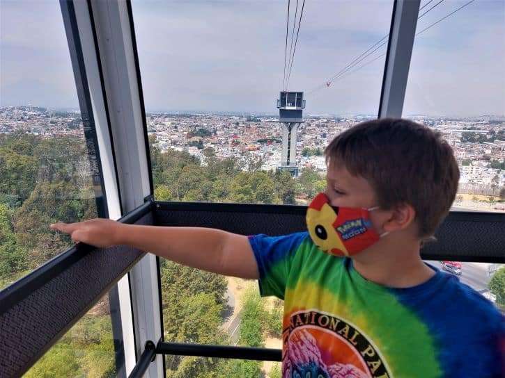 Seeing the city from above will make everyone in the family feel visiting Puebla is worth it!
