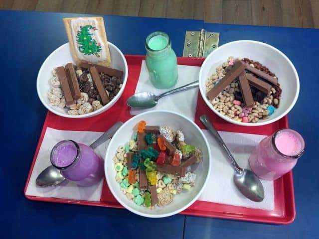 When you're in mexico city with kids, take them to the cereal station for a real sugar rush!