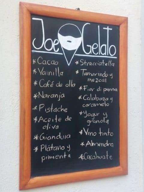 Joe Gelato has some really unique ice cream flavors that you need to try when you're in mexico city with kids.