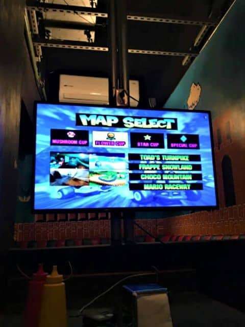 A video game cafe is a really fun Mexico City restaurant experience for families and adults alike.