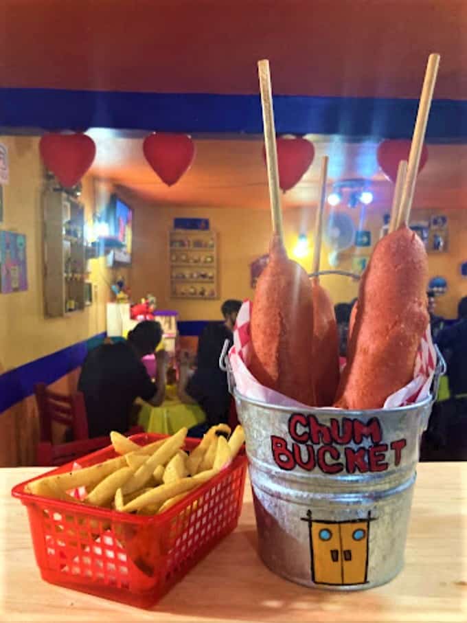 The Magic Conch is a great Mexico City restaurant for anyone who loves Spongs Bob Square Pants.