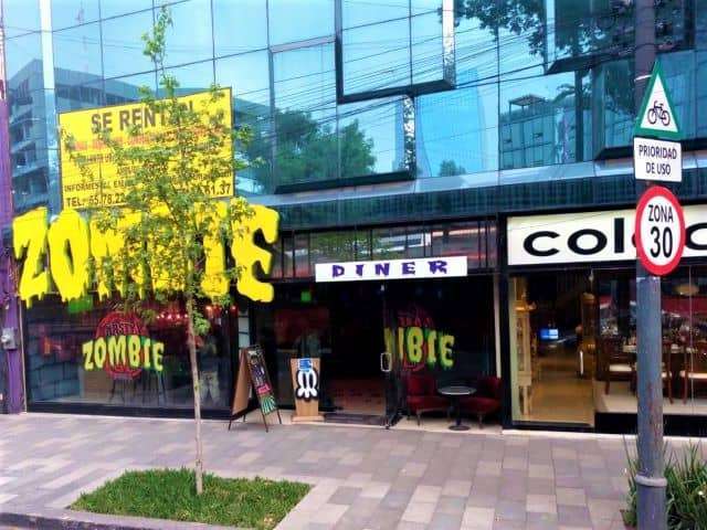 Zombie Diner is a mexico city restaurant experience that's not for the faint-hearted.