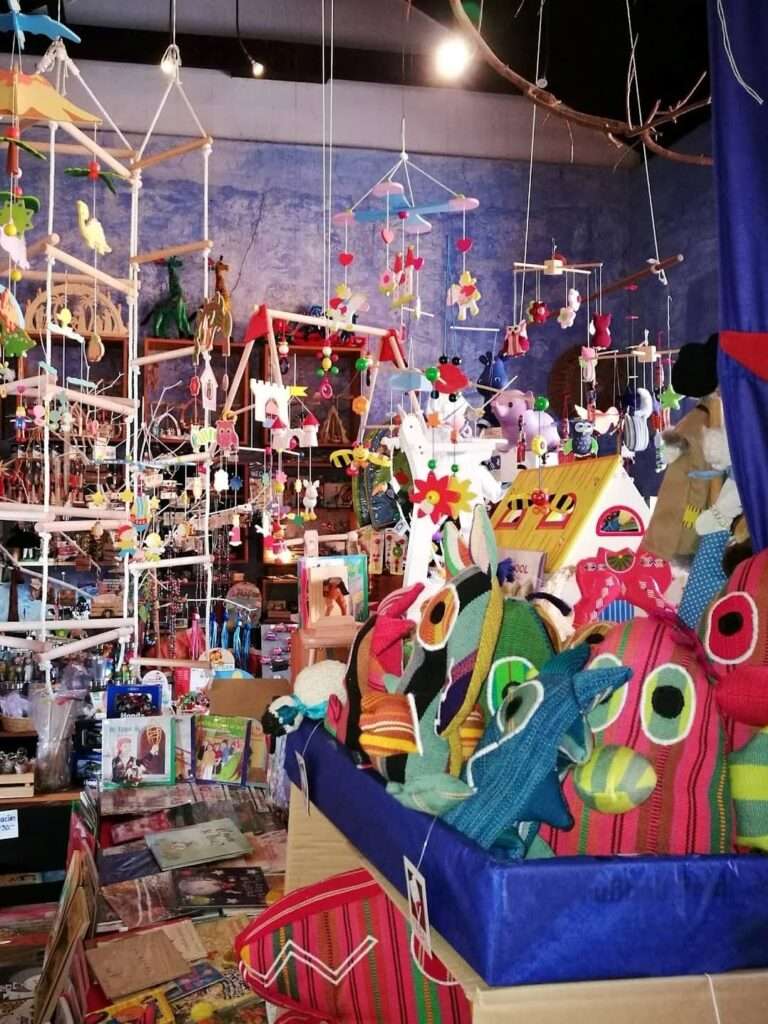 MICO toy shop is a fun place to stop and shop in Antigua Guatemala with kids.