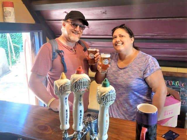 Antigua Brewing Company has a hobbit-sized house at the top of Hobbitenango Guatemala.
