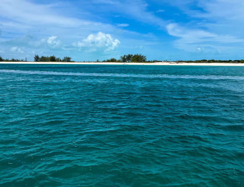 LIttle Water Cay is a great day trip in Turks and Caicos with kids.