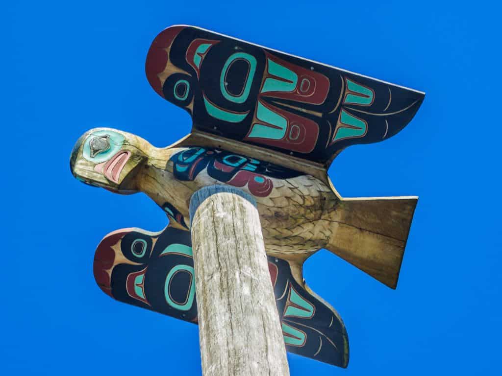 The totem heritage center is one of the more educational things to do in Ketchikan from a cruise ship.