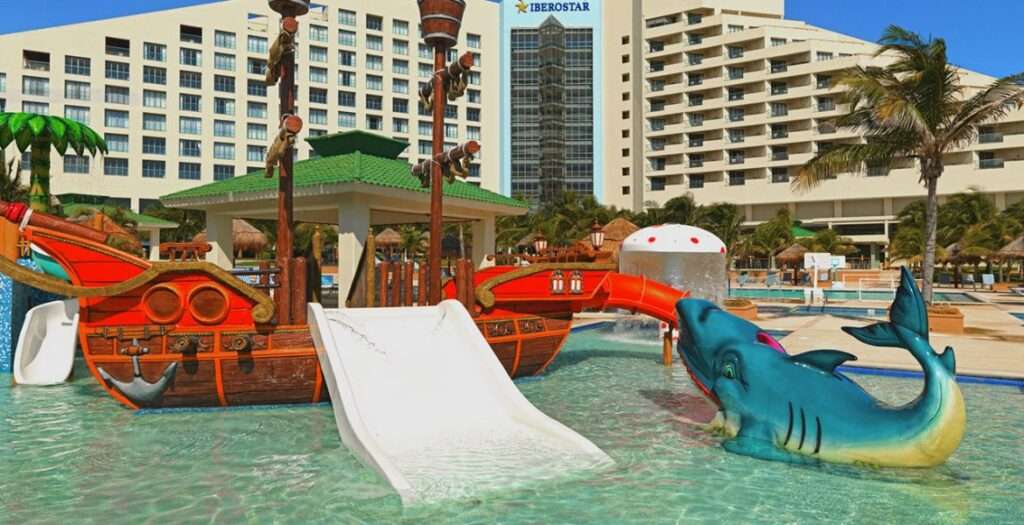 Iberostar Selection is a top rated Cancun resort with waterpark.