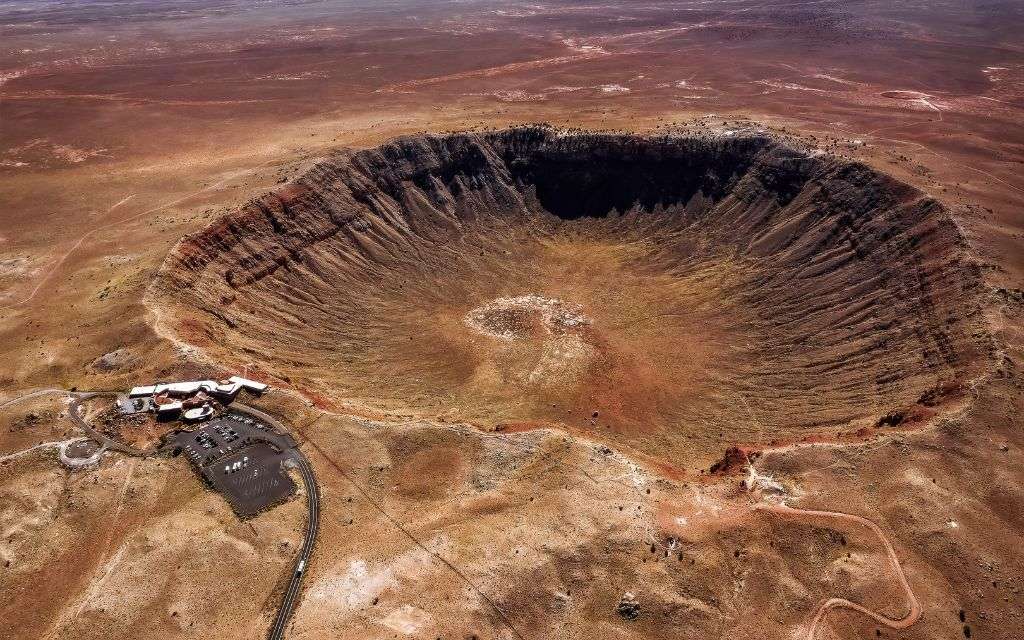 Fun day trips from Scottsdale include Meteor Crater Natural Landmark.