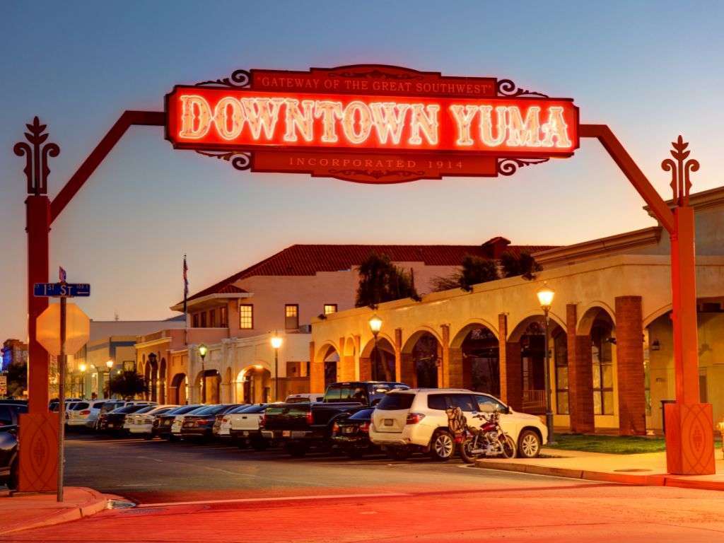 Fun day trips from Scottsdale include Yuma, AZ.