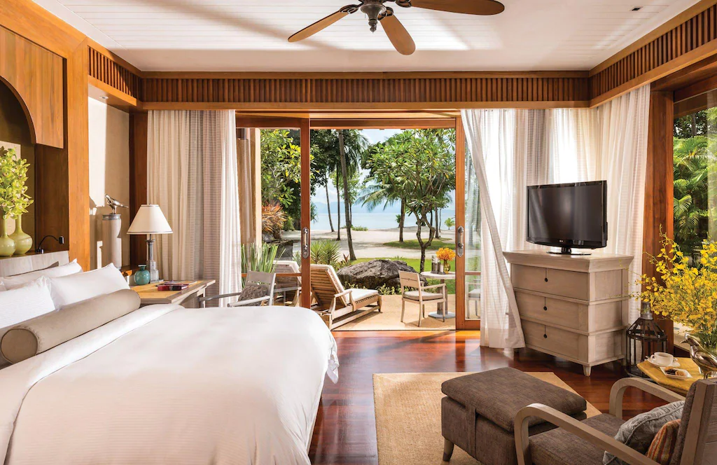Oceanfront suite at the Four Seasons Langkawi