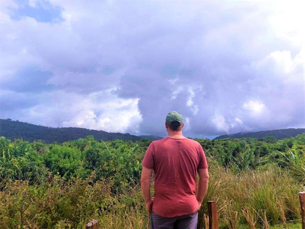 David at Valle Escondido wildlife refuge Monteverde.