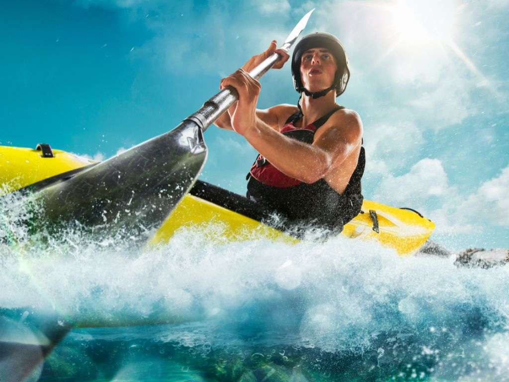whitewater kayaking