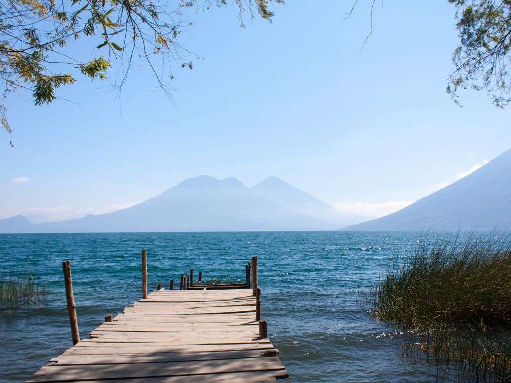 Kayaking in Guatemala is a great way to see volcanoes in a new way.