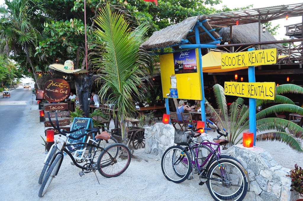 Biking can be a fun way to get around Tulum with kids