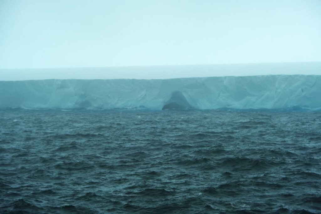 Cavern in Iceberg A23a